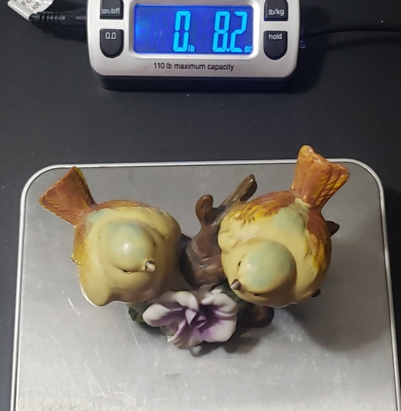 Vintage Yellow Birds On Tree Branch Figurine - Picture 13 of 13